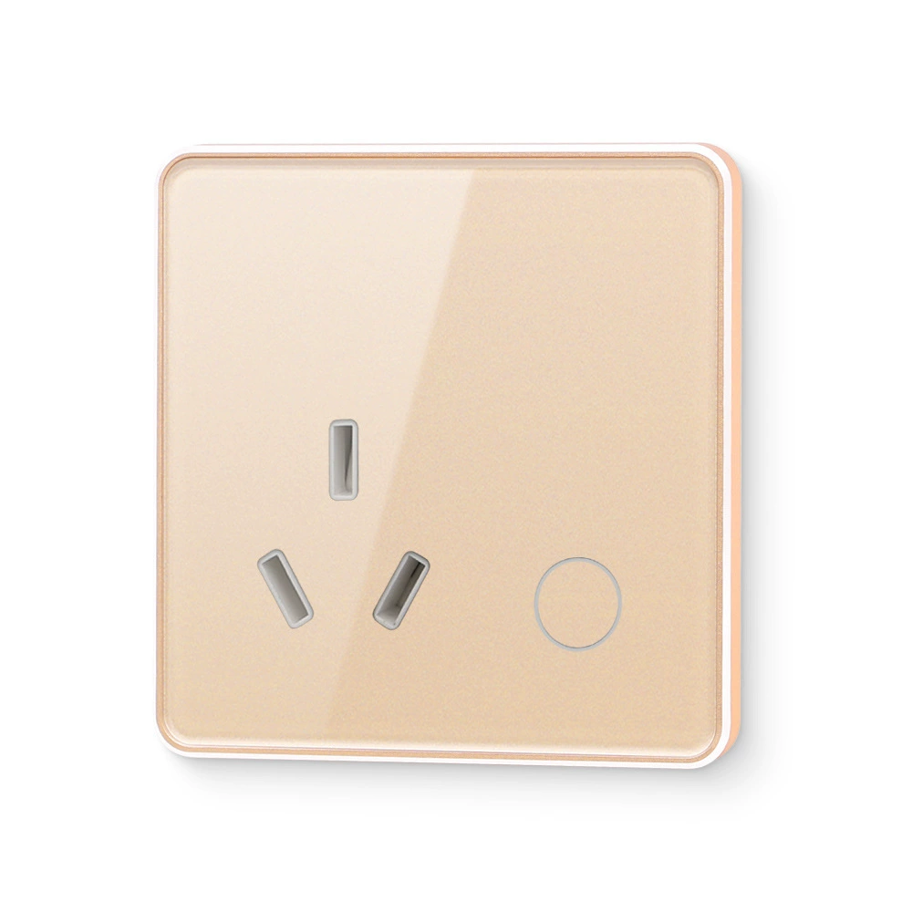 Graffiti smart socket wifi graffiti 10A five -hole band USB factory wholesale smart zigbee socket