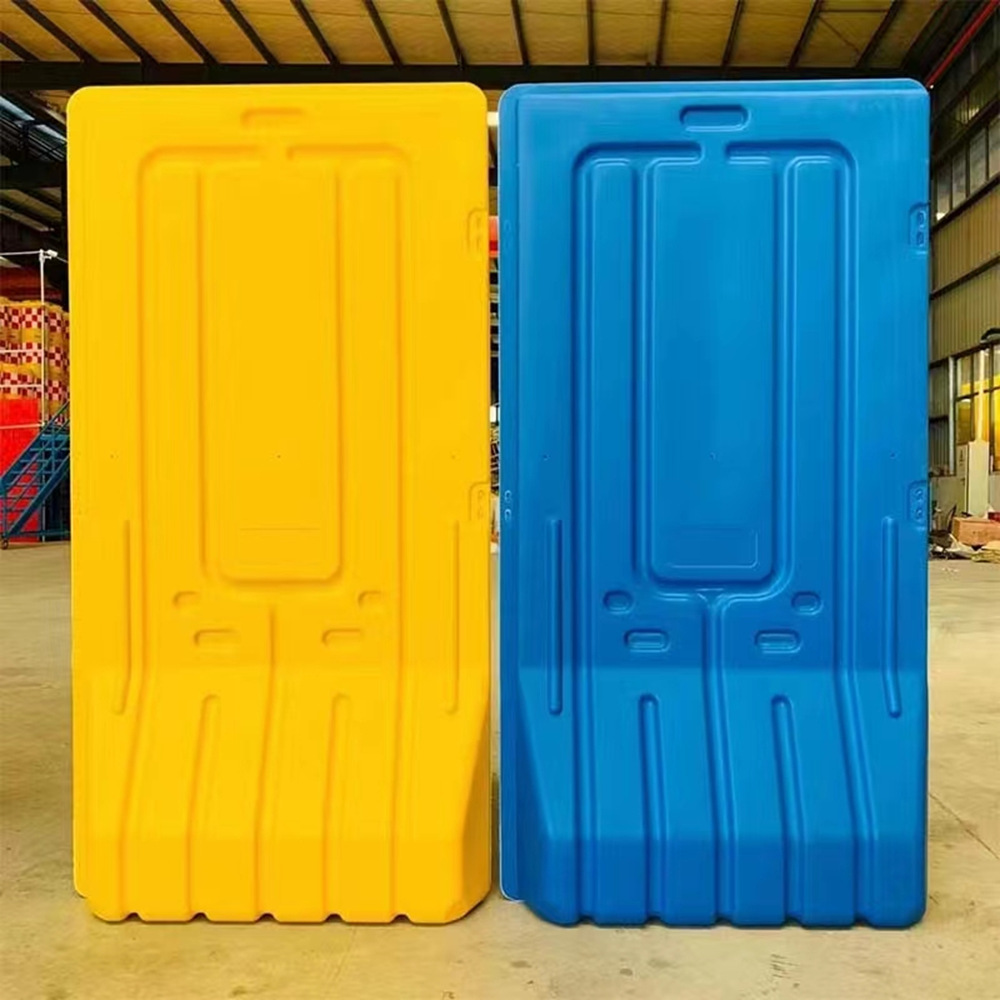 现货注水水马交通防撞设施公路施工高栏三孔水马道路隔离移动围挡