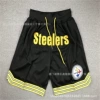 Pocket pants NFL Steeler Black Hydrangea Pants