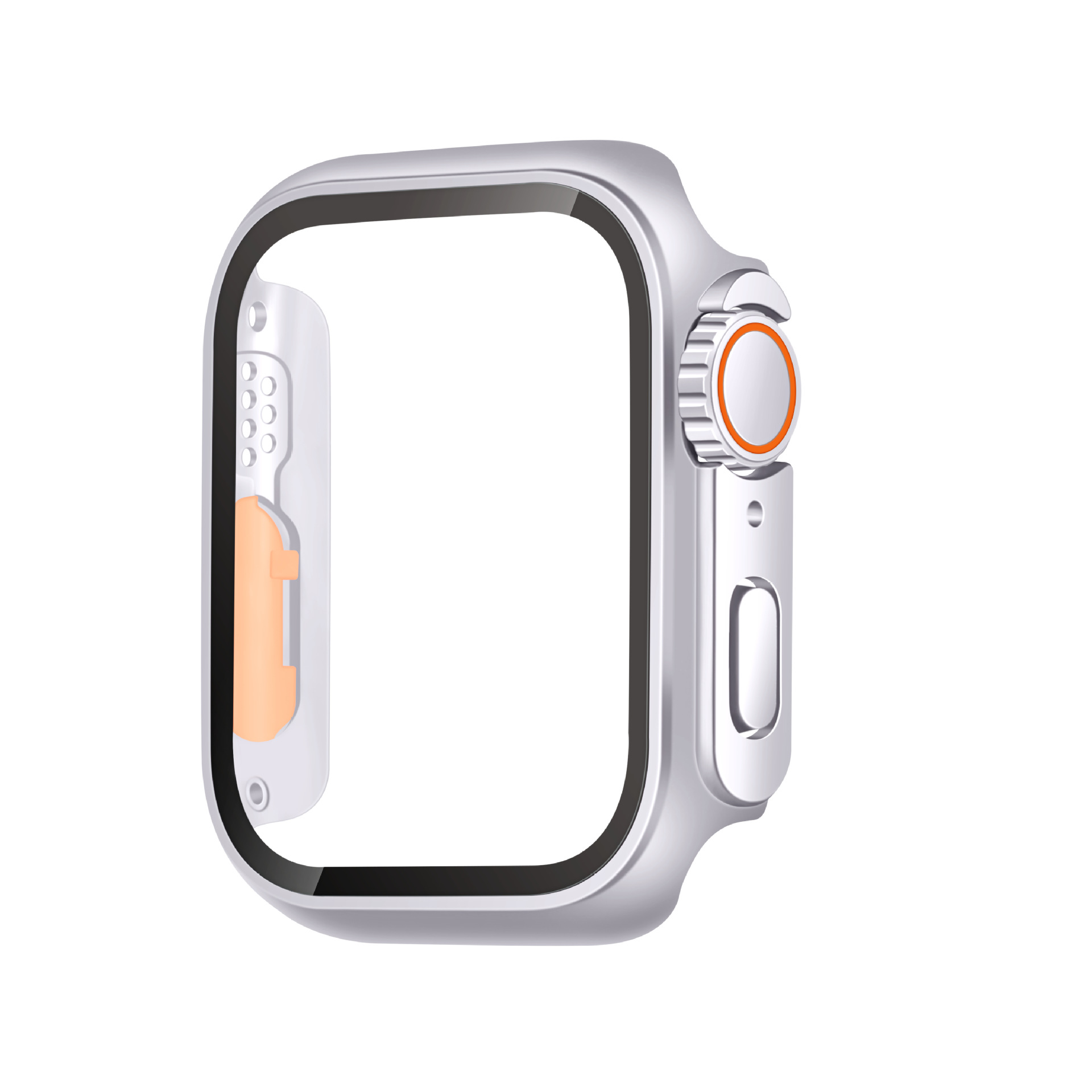 Adecuado para applewatch segundos a ultra49mm reloj caso Apple Watch S8/7/6/5/4/se funda protectora