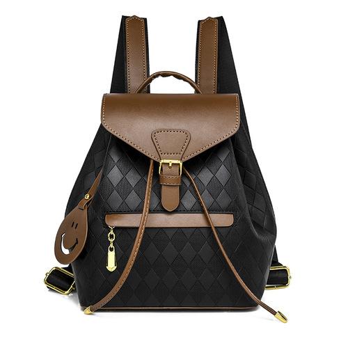  New Arrival Women's Fashionable Retro Backpack for Foreign Trade, Large Capacity Travel Bag