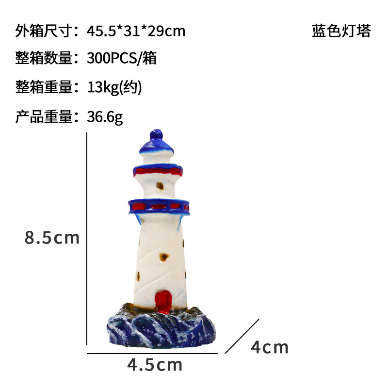 Faro azul (PVC)