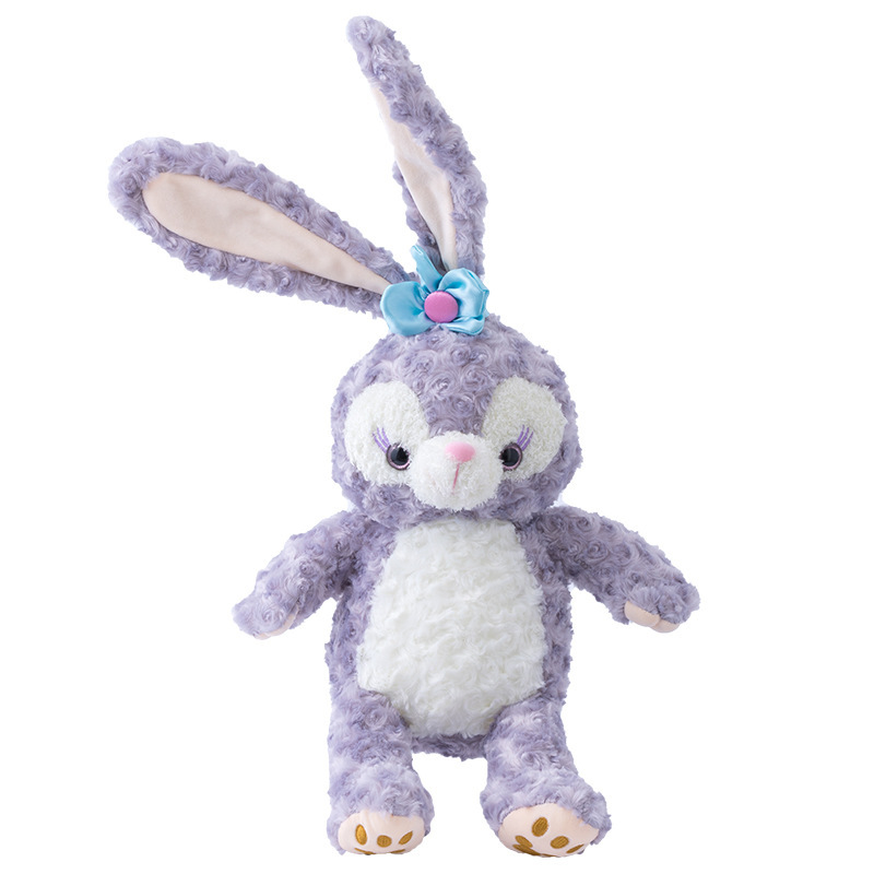 Peluche coniglietto, simpatico cuscino per dormire, bambola di pezza, regalo di compleanno unisex per bambine di età superiore ai 6 anni._voghion.com