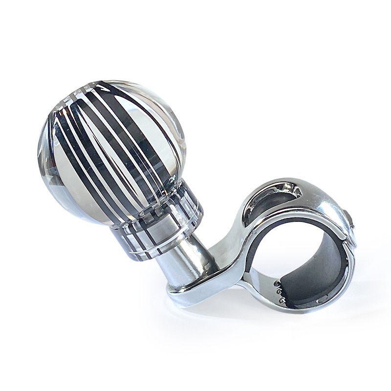 Cross-Border Hot-Selling Car Steering Wheel Booster Ball Universal Acrylic Crystal Booster Labor-Saving Bearing Auxiliary