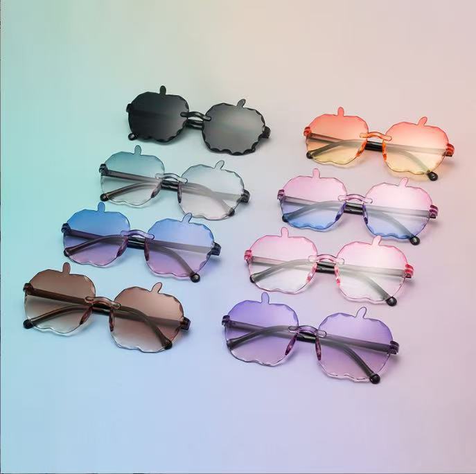 2025 nuevos lindos gafas de sol para niños PC en gafas de sol de comercio electrónico para correr gafas de protección solar UV para niños
