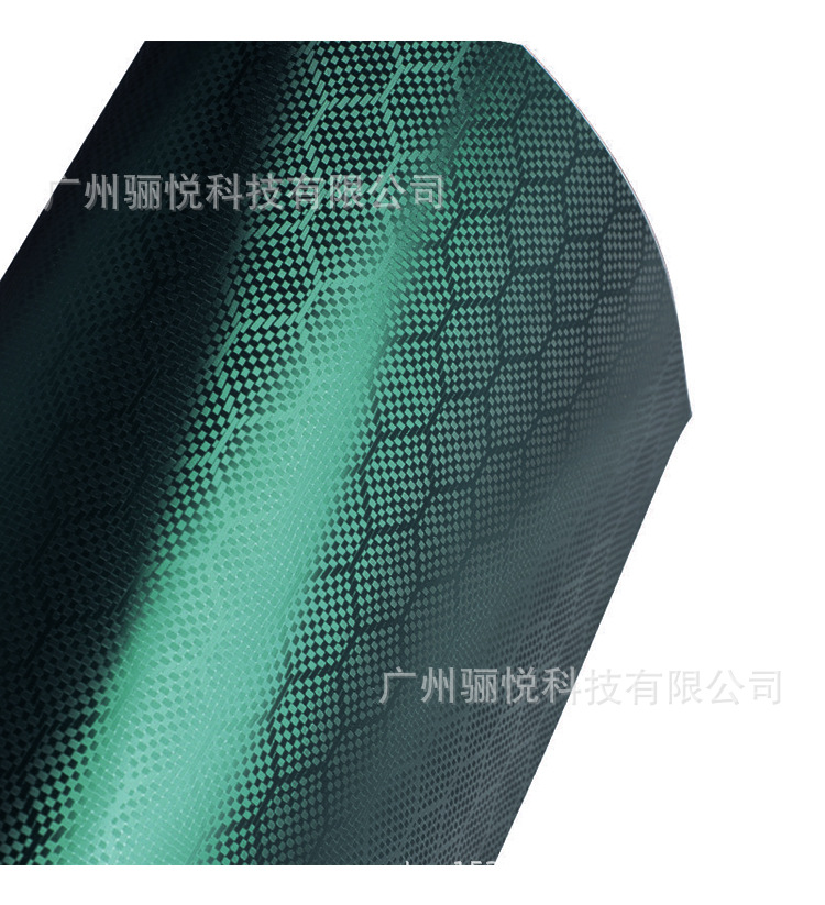 Car interior center pillar film PET diamond carbon fiber honeycomb color change film motorcycle sticker body film