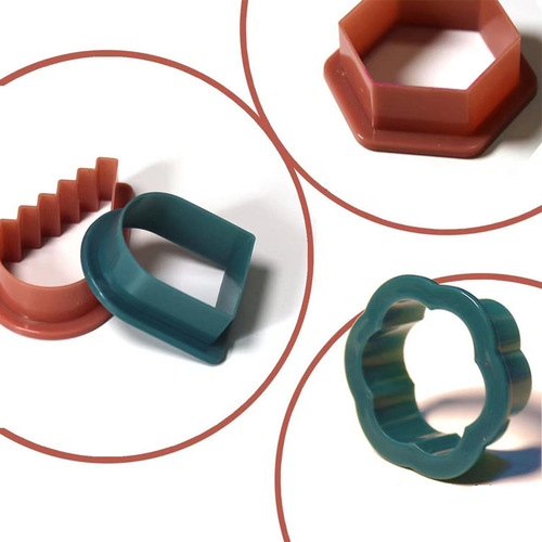 142-piece polymer clay cutter set, plastic earring mold, stone plastic polymer clay DIY hand-making tools