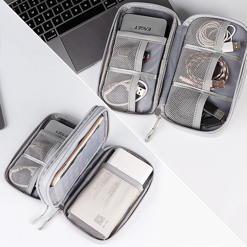 Data cable storage bag charger power bank charging line bag box digital organizer bag USB flash drive earphone hard disk