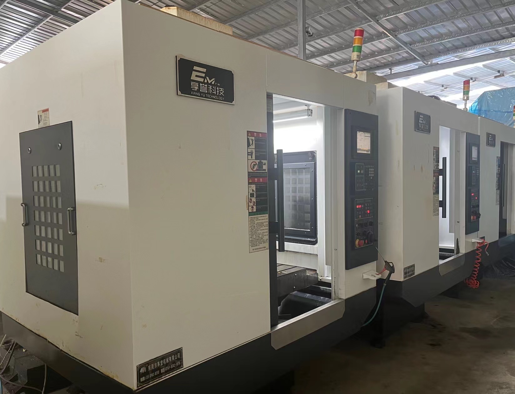 工厂转让享誉T6二手钻攻中心三菱M80系统二手CNC加工中心