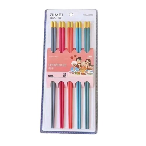 Jinda Dayme 50150 Colorful Household Alloy Chopsticks for Separate Dining, Hotel Use, High-End Tableware Alloy Chopsticks