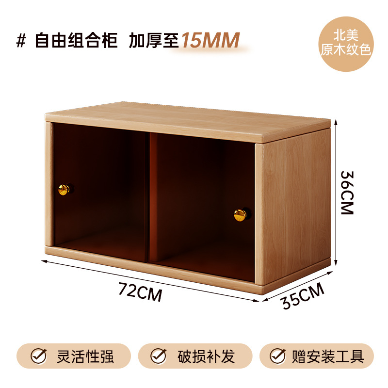 Mesa de cabecera dormitorio doméstico lujoso ligero de alta sensación armario de almacenamiento integrado contra la pared simple pequeño estante de cabecera de cama