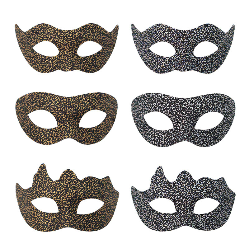 Nuevo compuesto transfronterizo máscaras de baile de PVC carnaval accesorios de fiesta espectáculo de baile accesorios de vestuario