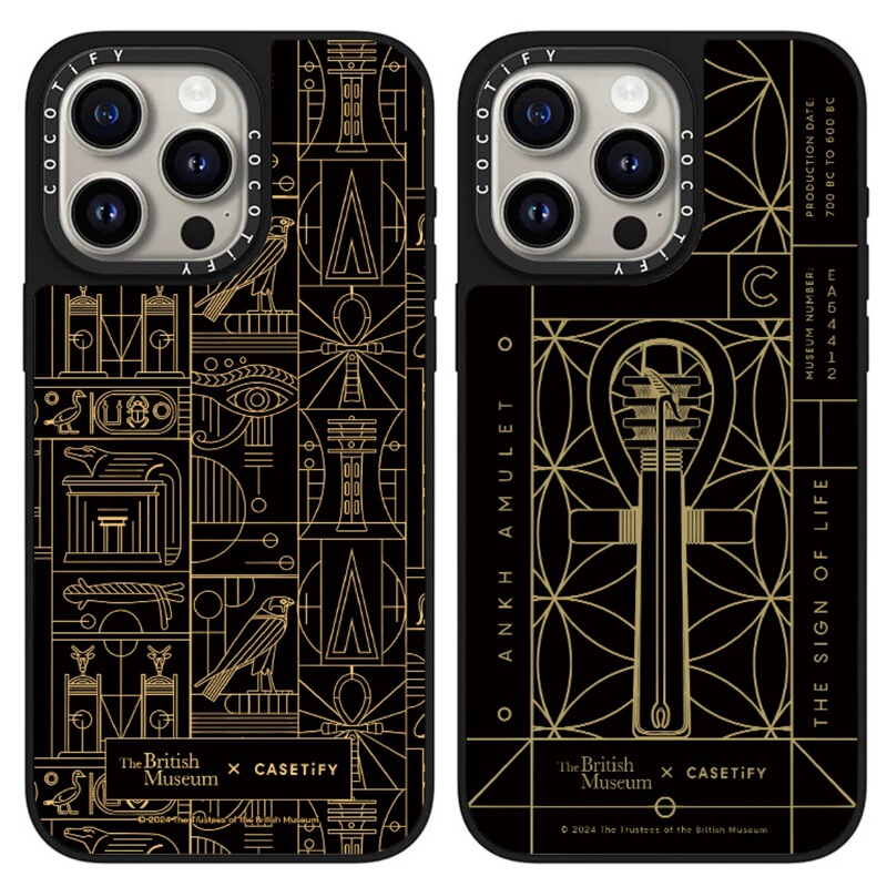 Cs Collaboration with the British Museum Egyptian Elements Apple 15Promax Phone Case Iphone16Promax