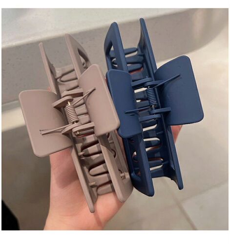 13cm large grab clip Internet celebrity new hair clip adult hair accessories back of head hair fixed rectangular hair clip wholesale