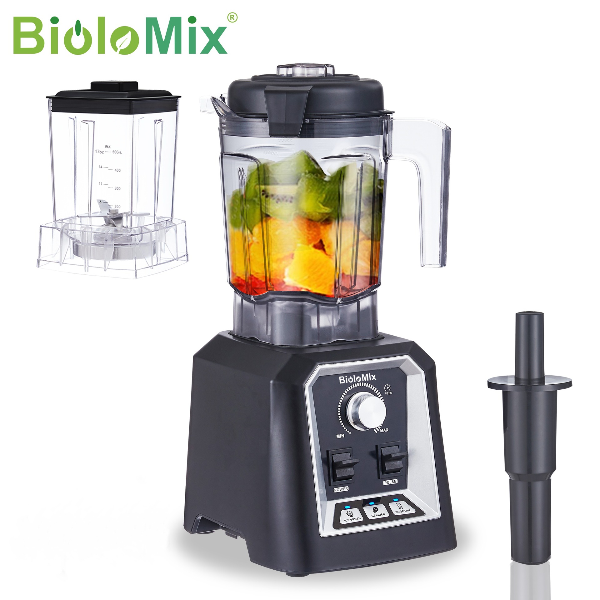 Mezcladora inteligente de comercio exterior transfronterizo gran capacidad alta potencia alta velocidad rompe paredes máquina de jugo máquina de cocina Blender