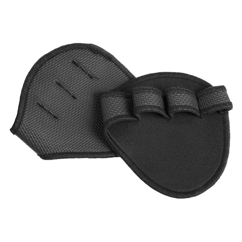 Mkas Camouflage Half-Finger Gloves Training Weightlifting Gloves Barbell Fitness Palm Protection Four-Finger Gripad Gloves for Men and Women