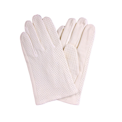 Wholesale new thick and breathable gloves, craft jewelry gloves, dust-proof protective etiquette white gloves, one piece wholesale