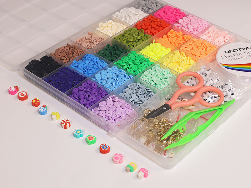 Clay Beads Bracelet Making Kit