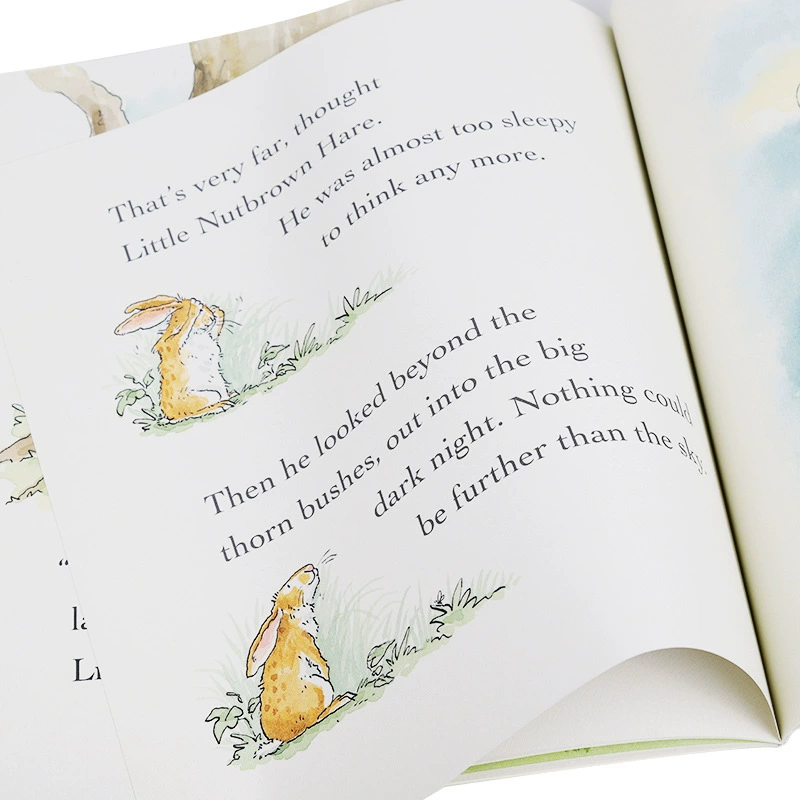 Детская книга Little Peihon: чтение на английском оригинале, версия чтения, угадай, как сильно я тебя люблю (English original)