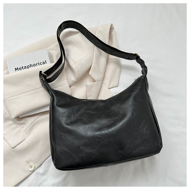 PU Große Kapazität Damen Tote Beliebte Mode Schulter Umhängetasche_voghion.com