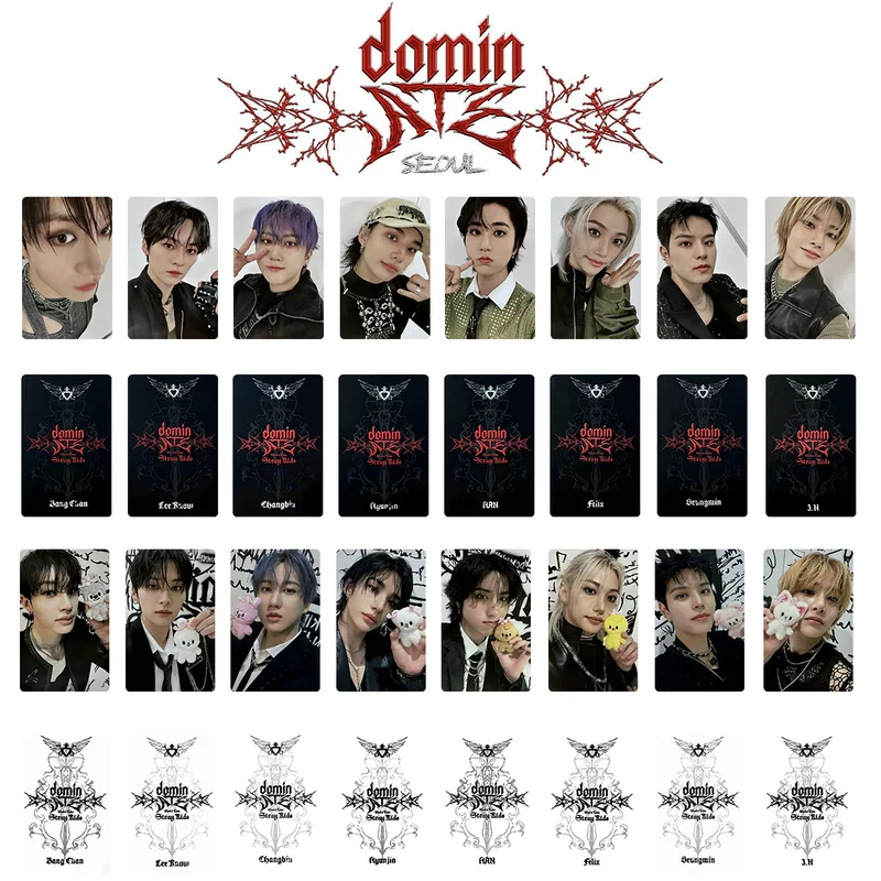 STRAY KIDS组合 DOMINATE STAY ZONE小卡