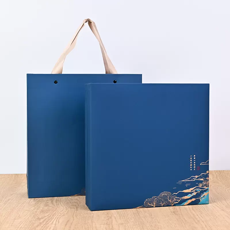 手提茶叶礼品盒空盒普洱茶饼可印logo定制半斤装绿茶定做工厂直销