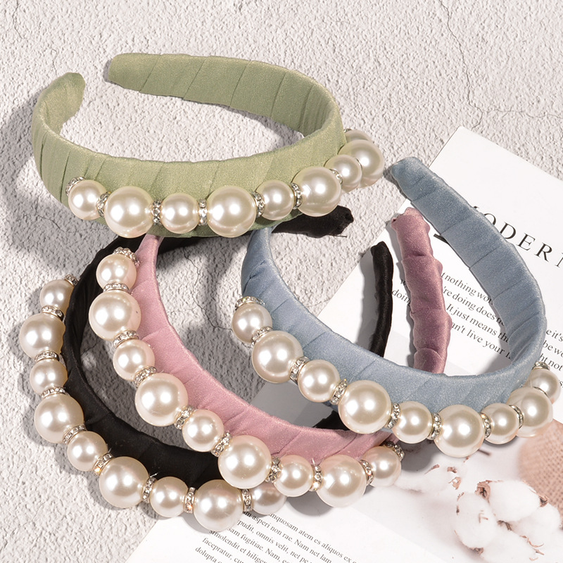 Pearl Retro Sweet Headband display picture 2