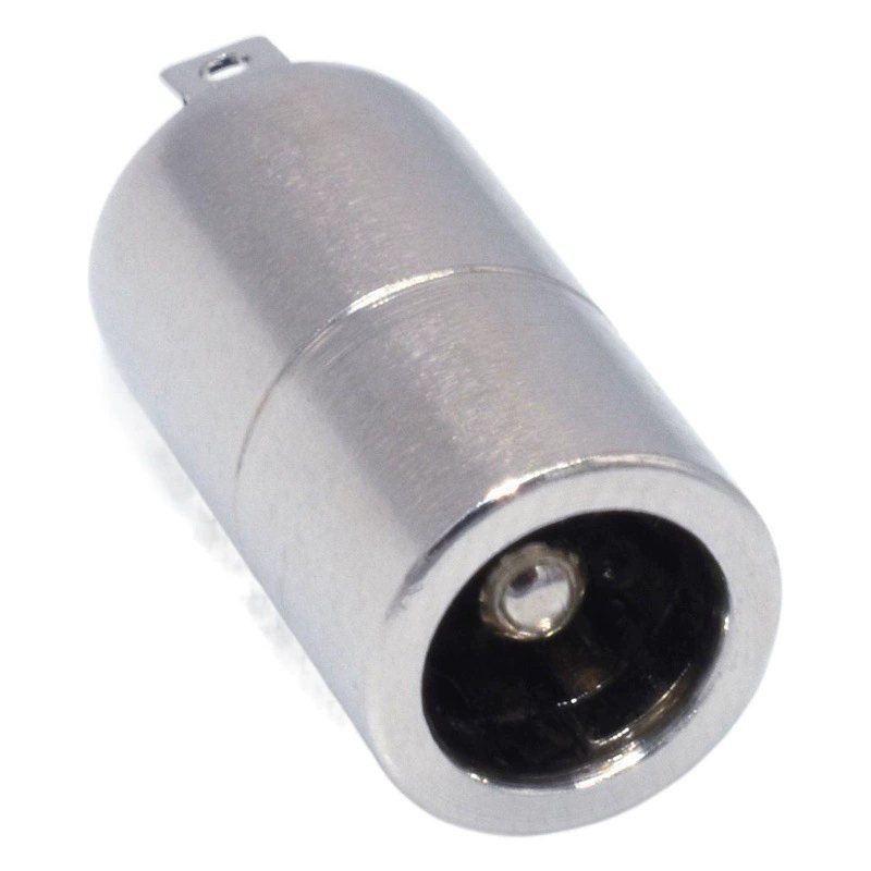 Цельномедная розетка постоянного тока 5525/5521 с контактами для пайки, серия гнездовых разъемов постоянного тока, внешний диаметр 8.0/7.0/6.0