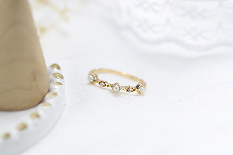 1g Weight Freshwater Pearl Inlay Material Rings Classification 5, 8 Ring Size 1 Piece Quantity Holiday, Daily Occasion 925 Sterling Silver Material Geometric Pattern All Seasons Season Women's Gender Elegant, Simple Style Style 925 Sterling Silver Freshwater Pearl Geometric Rings 925 Sterling Silver Rings 5