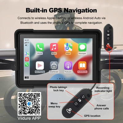 Car Motorcycle Dash: Motuoche Motorcycle driving recorder