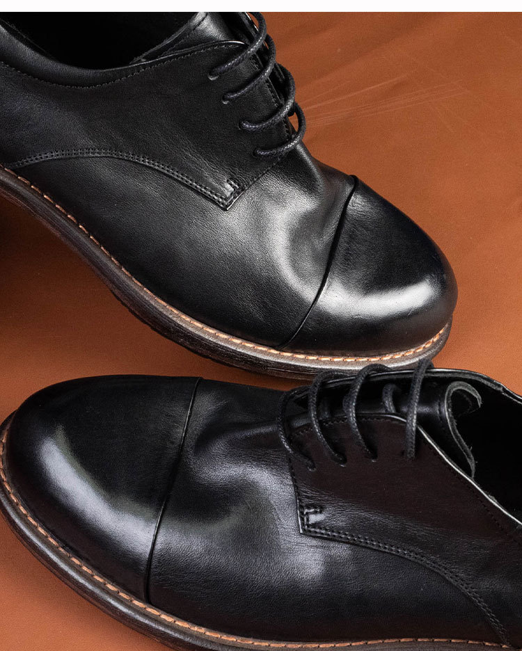 Pferdeleder leder laufsohle gewaschen vintage zu tun alte business schuhe kleid schuhe hochzeit schuhe_voghion.com