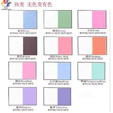 温变35度变色颜料 热显色粉低温无色变有色 防伪美术DIY热敏材料