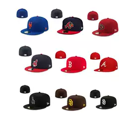 Foreign trade fully closed big head circumference letter embroidery foreign baseball professional competition Street men and women sun-proof fashion hip hop hat