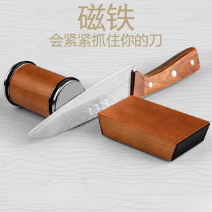 New Angle-Adjustable Roller Household Multi-Functional Kitchen Manual Roller Knife Sharpener Quick Sharpening Stone Sharpener