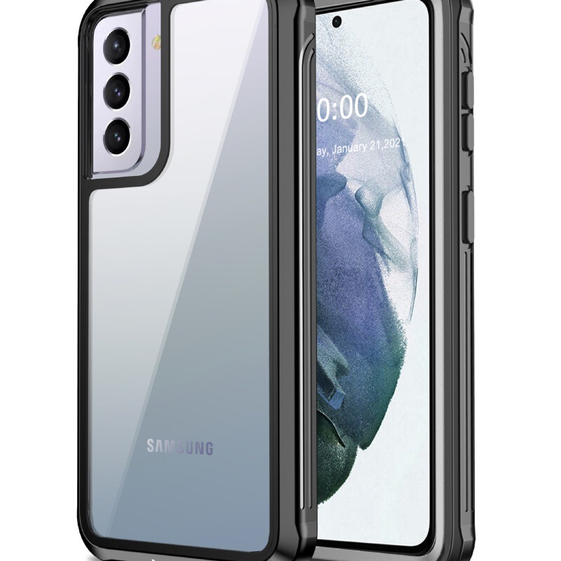 Suitable for Samsung S23Ultra Transparent Three-Proof Mobile Phone Case, All-Inclusive Anti-Fall, Sealed and Waterproof Protective Case, Wholesale in Stock