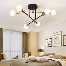 北歐卧室燈簡約現代溫馨浪漫創意個性小卧大氣家用燈具客廳吸頂燈