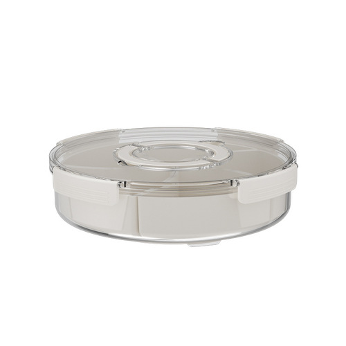 PET fruit bowl for home living room, light luxury candy nuts snack dry fruit storage bowl, transparent fruit bowl