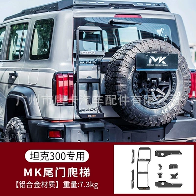 American Car Optimus Prime Luggage: Roof rack - tank-300-mk-american-card-tailgate-ladder