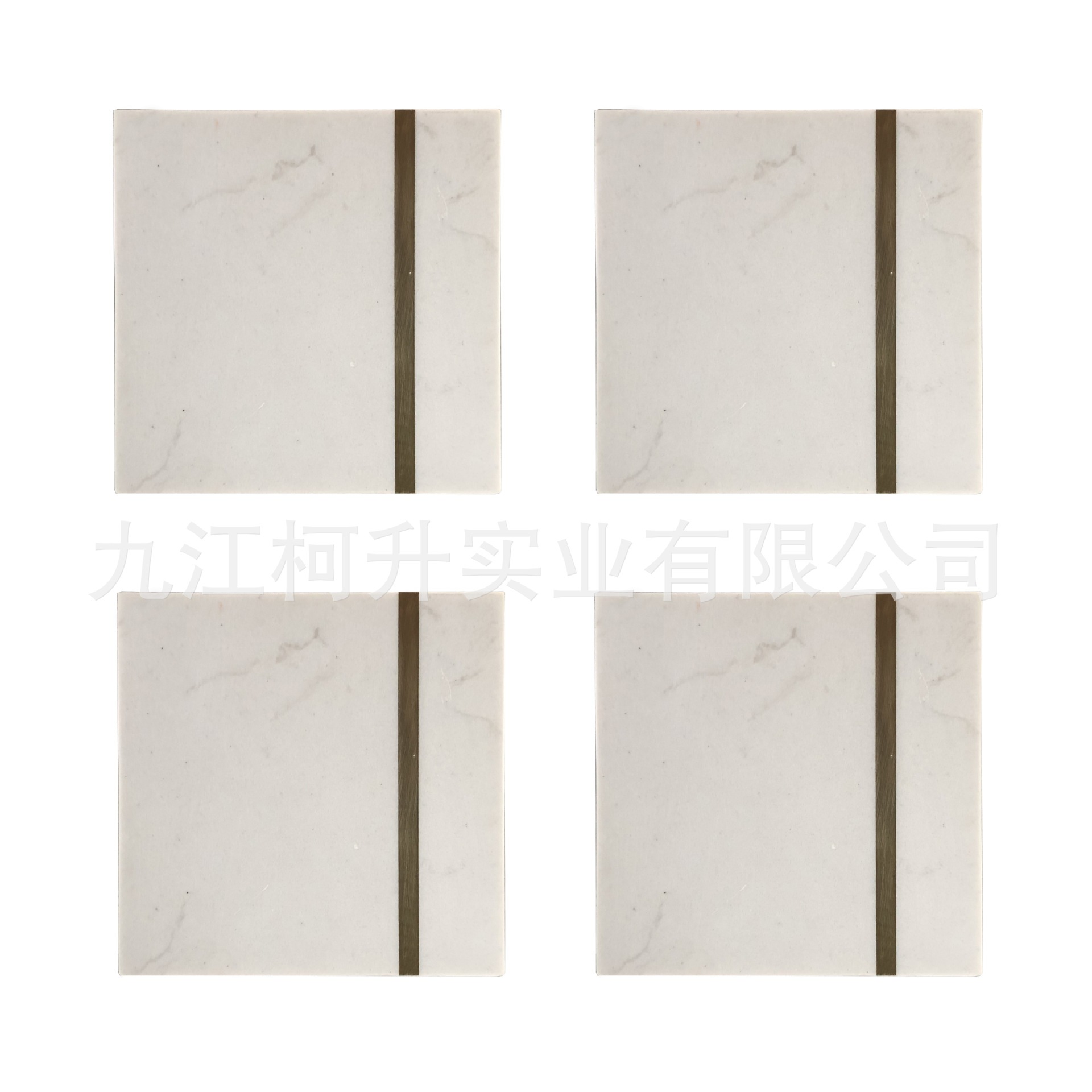 직경 10cm 유럽과 미국의 간단한 가정 장식 데스크탑 대리석 구리 코스터 레스토랑 주방 식기 플레이스 매트 식사