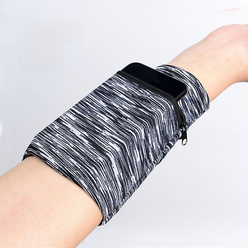 Outdoor sports wrist bag arm strap sleeve bike phone bag fitness phone arm bag wallet wrist cover bag protective ring