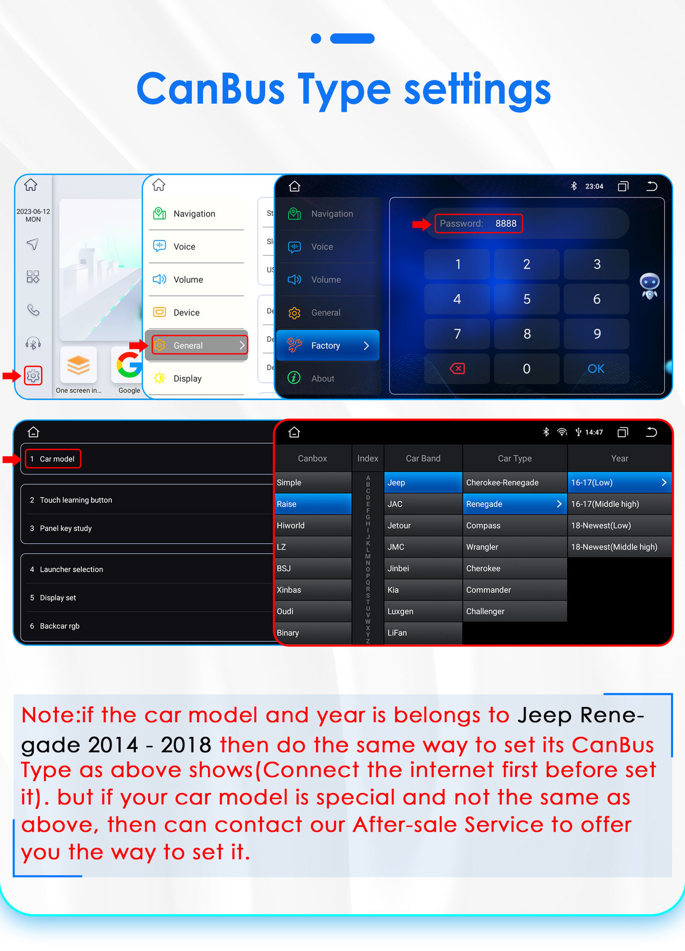 The Overseas Version Is Suitable for 16-20 Jeep Renegade Car Mp5 Player Reversing Image Navigator Gps