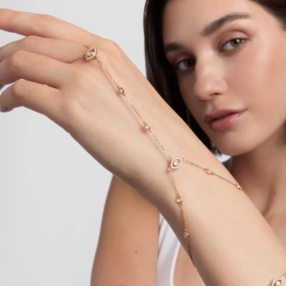Lucky Evil Eye Red String Bracelet Protection Minimalist Jewelry_voghion.com