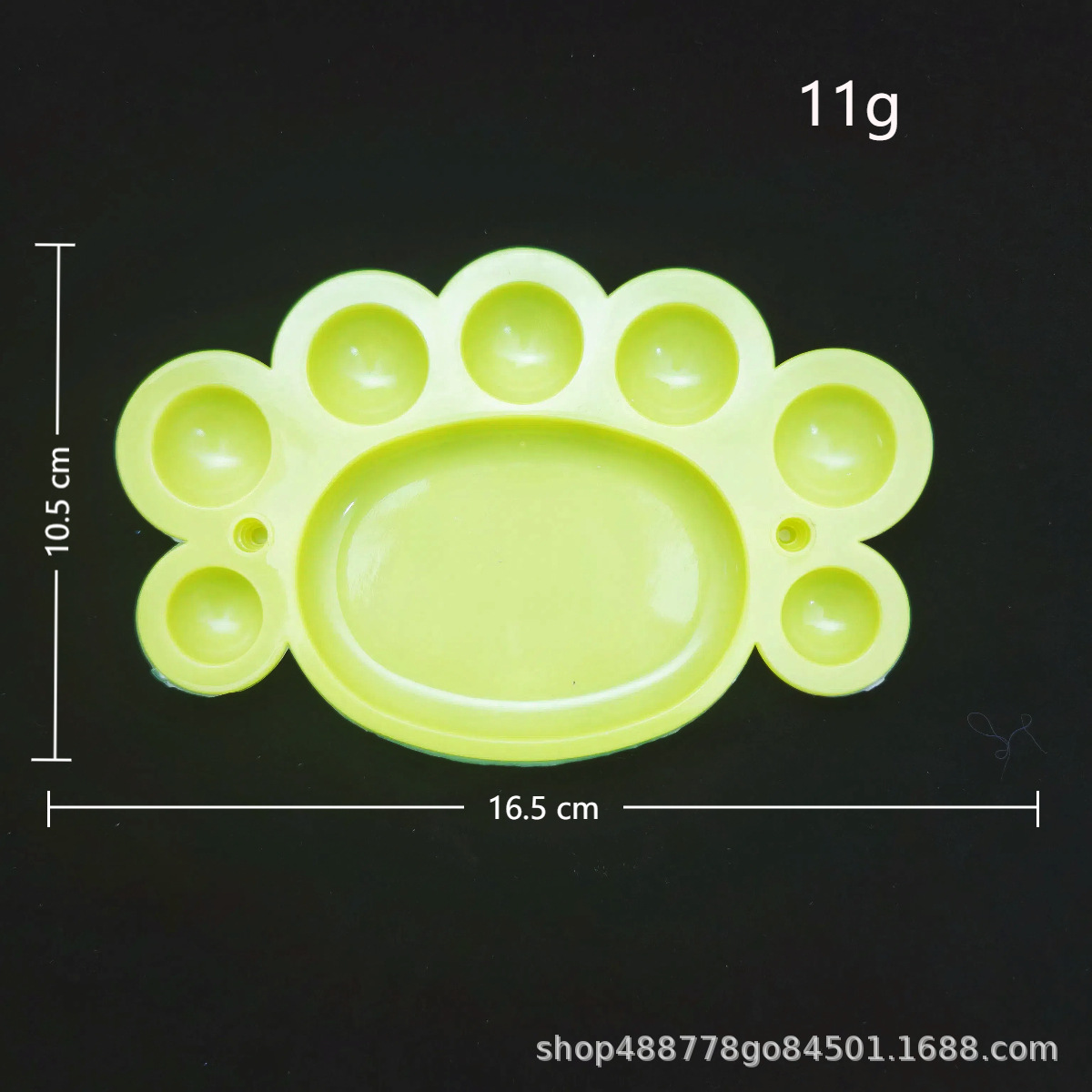 Paleta de color multi-especificación directa de fábrica   Pintura paleta acuarela pie pequeño tablero de pintura artística tablero de pintura manual