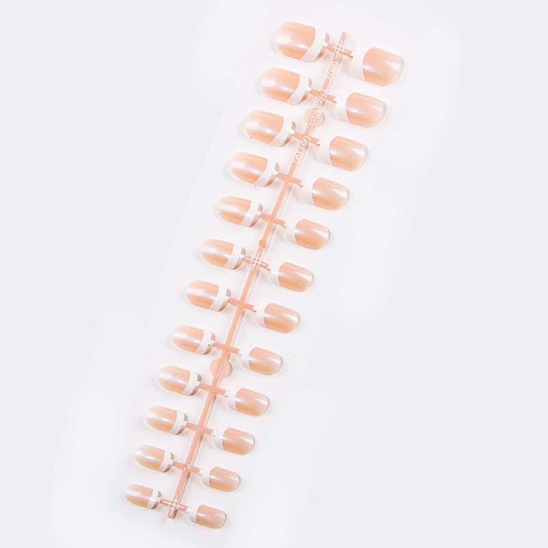 Concubina clavo falso clavo pieza multi-COLOR DE LA Media Luna Francés patrón de dibujos animados arte de uñas pieza desgaste