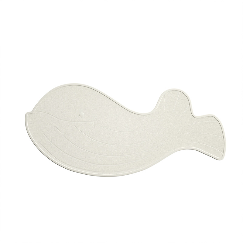 Estera de goma transfronteriza de dibujos animados para niños alfombra de baño ducha alfombra de baño inodoro lechón estera de pie ballena estera antideslizante