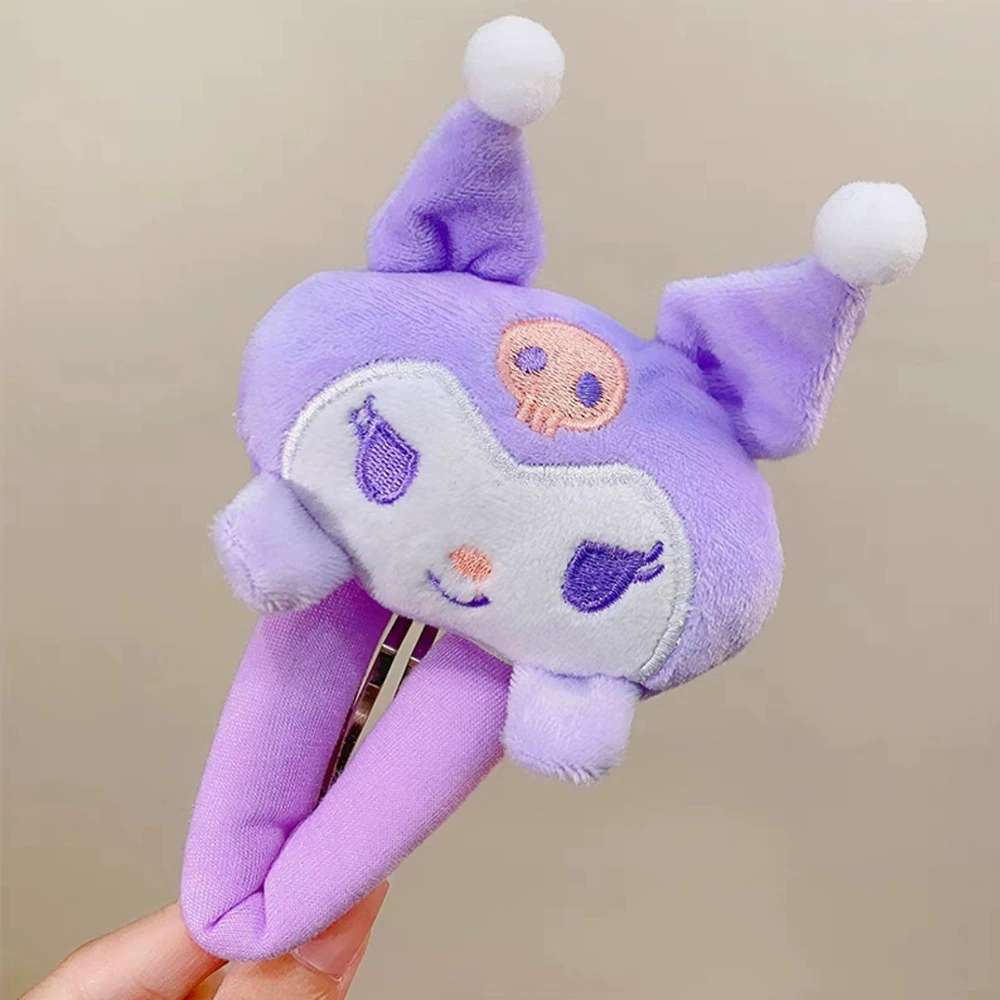 Sanrio, милый кукольный шарж, большая заколка, шпильки для мытья лица, челка, аксессуар для волос