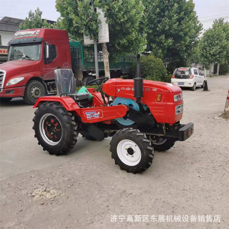 单杠小四轮农用拖拉机 大棚王四驱拖拉机 低矮型田园管拖拉机