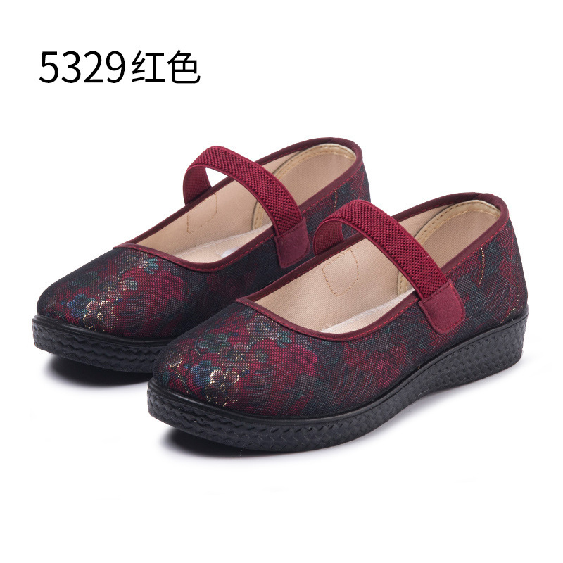 老北京布鞋女2025新款秋季妈妈鞋软底舒适老太太奶奶鞋平底老人鞋|undefined