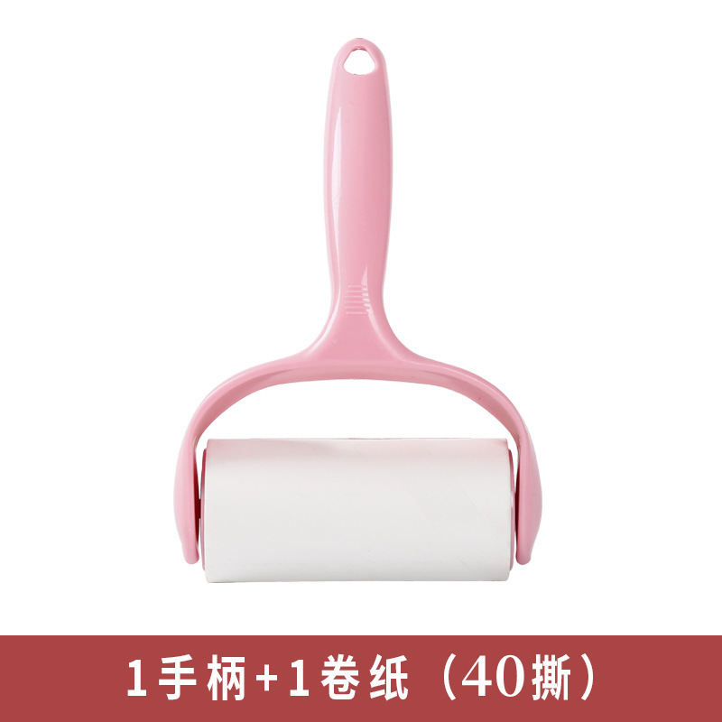 Dispositivo de pegado del cabello rodillo núcleo de papel de fieltro desgarrable cepillo de rodillo de pelo que se pega artefacto ropa de depilación cepillo de depilación rollo de papel