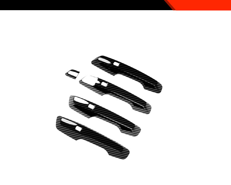 Suitable for 24 Chevrolet Blazer EV modified door handle decorative cover outer door handle patch bright strip